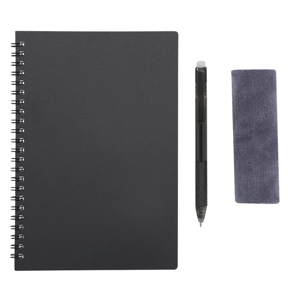 Gratox - Caderno e Caneta Apagável com Pano Limpeza