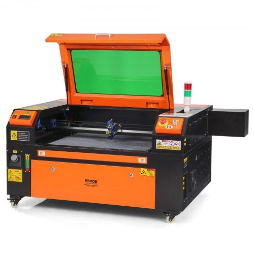 Gravadora Laser CO2 VEVOR 80W - Corte Preciso 500x700mm