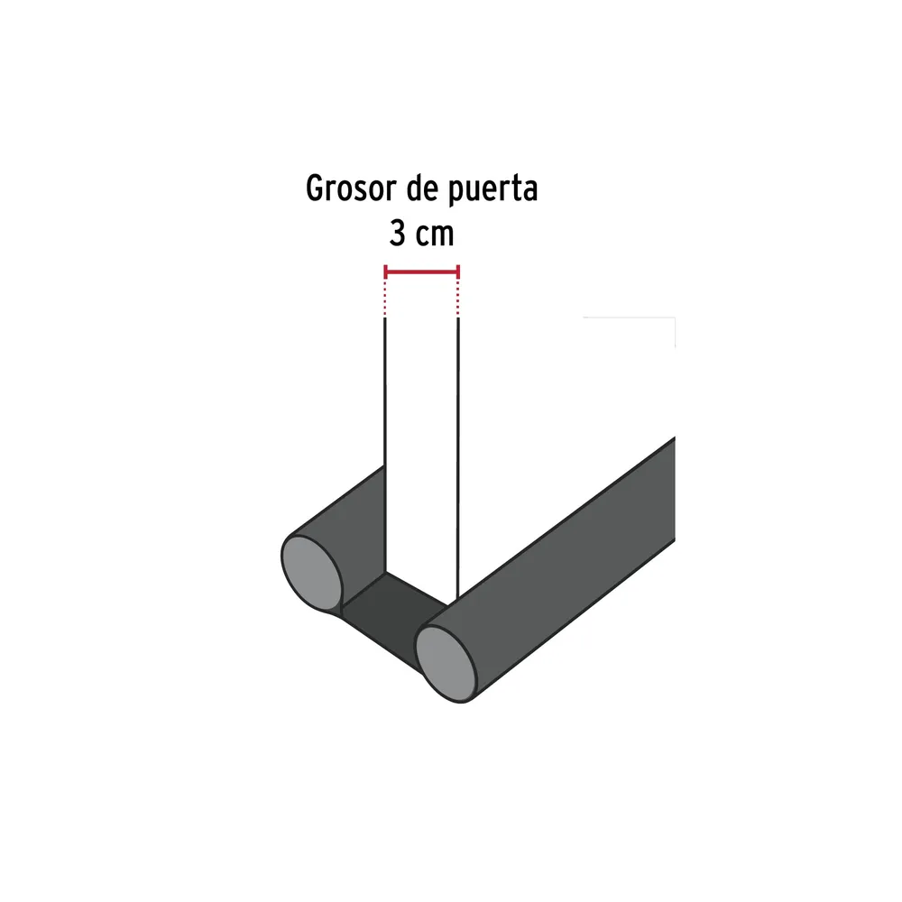 Guardapolvo con Funda 95 cm Negro HERMEX