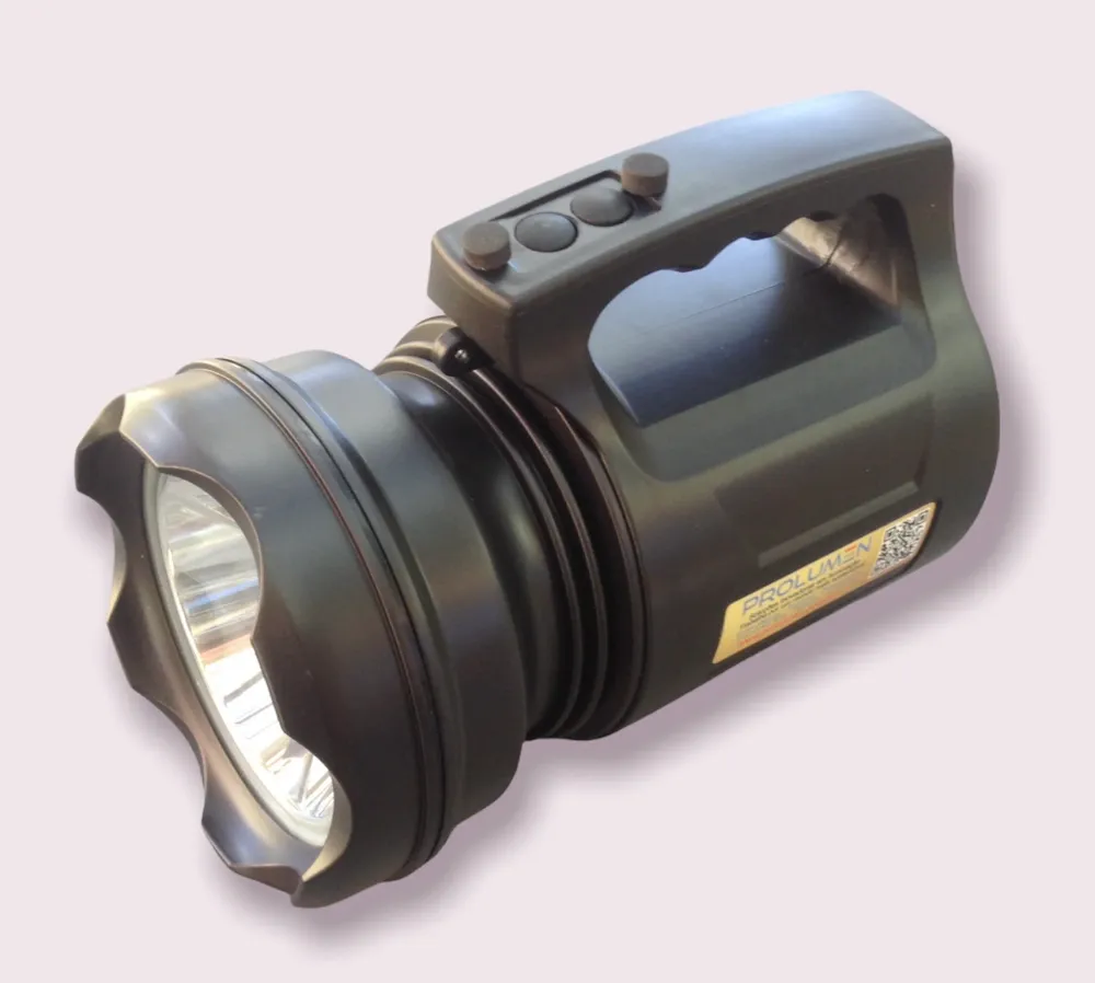 Holofote recarregável, Lanterna 30W+10 W
