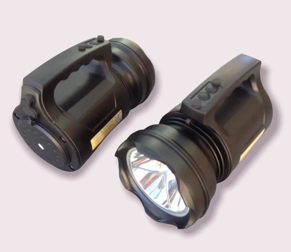 Holofote recarregável, Lanterna 30W+10 W