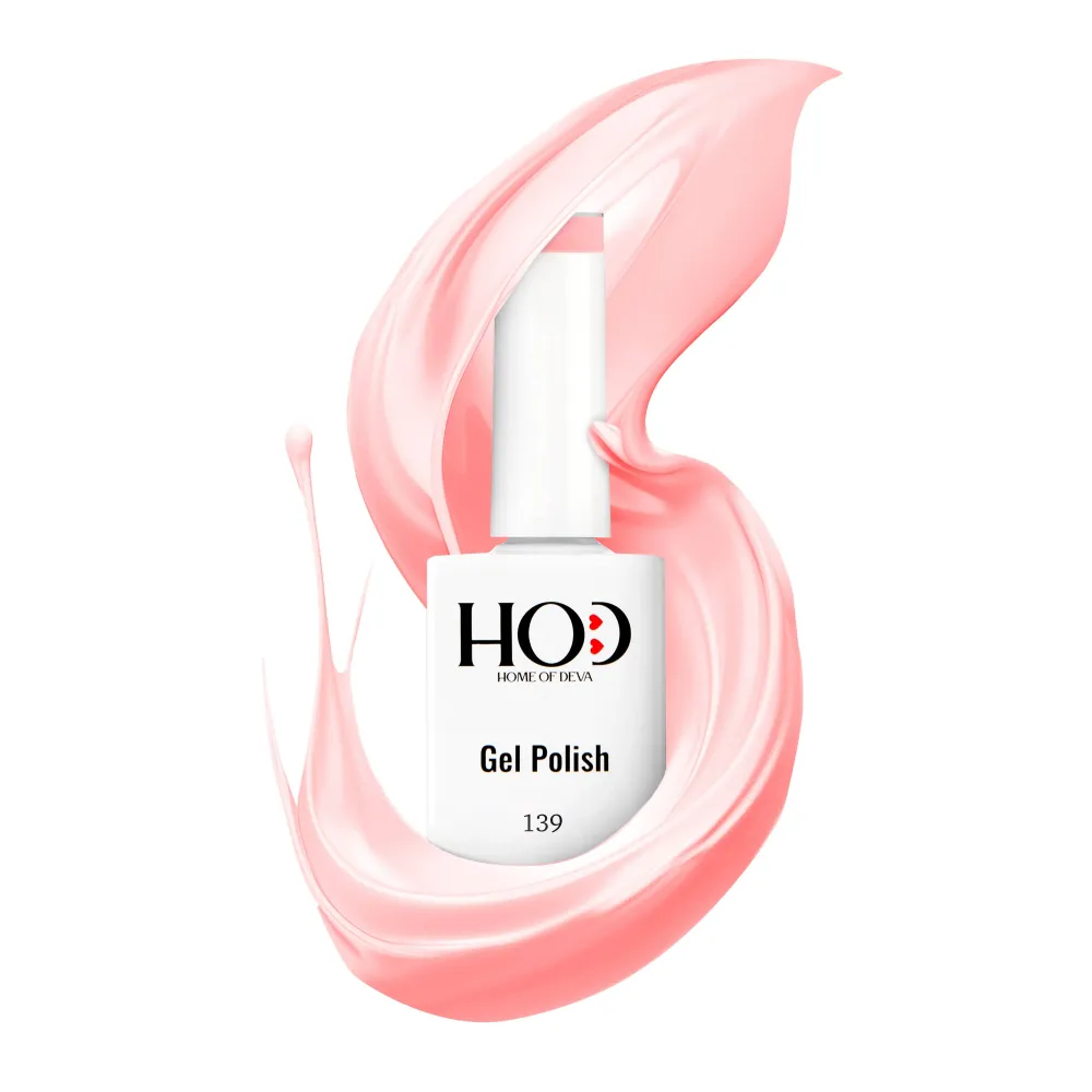ESMALTE SEMIPERMANENTE CORAL 15ml 139 Home of Deva