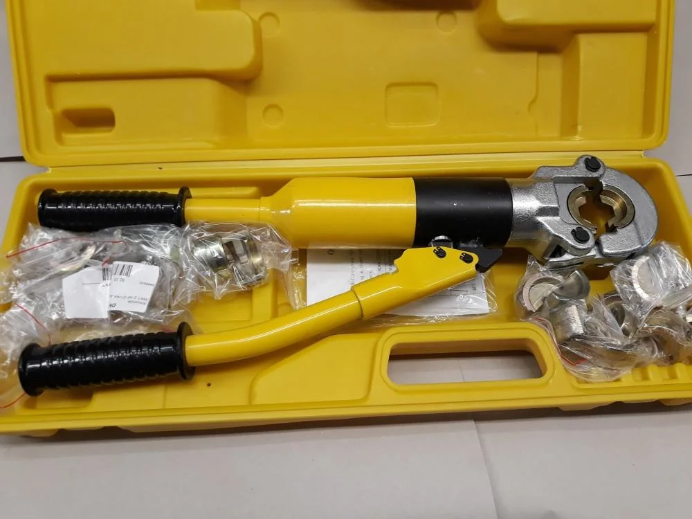 Hydraulische Crimpzange mit automatischem Druckregelventil 16-300 mm2 / 12T (Y-300D)