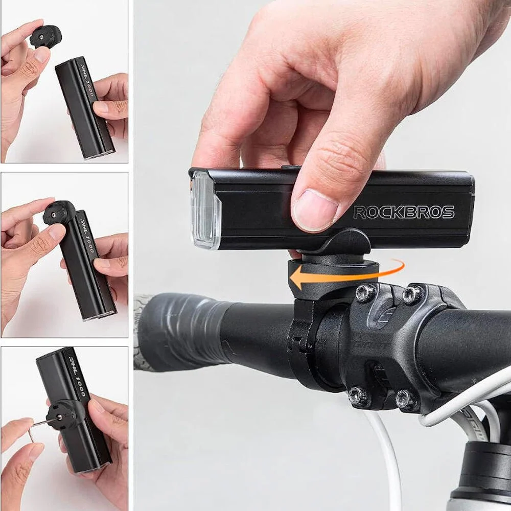 Iluminação dianteira para bicicleta ultra-potente 1000 Lumens