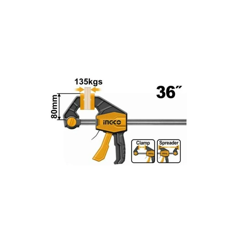 PRENSA RAPIDA INDUSTRIAL INGCO 36" HQBC36803