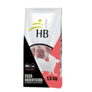 Isca rodenticida para controle de pragas para camundongos e ratos COLBROM PASTA PROFESSIONAL - 1,5 Kg