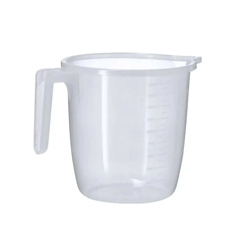 Jarra Medidora Transparente 2L com Asa e Vertedor