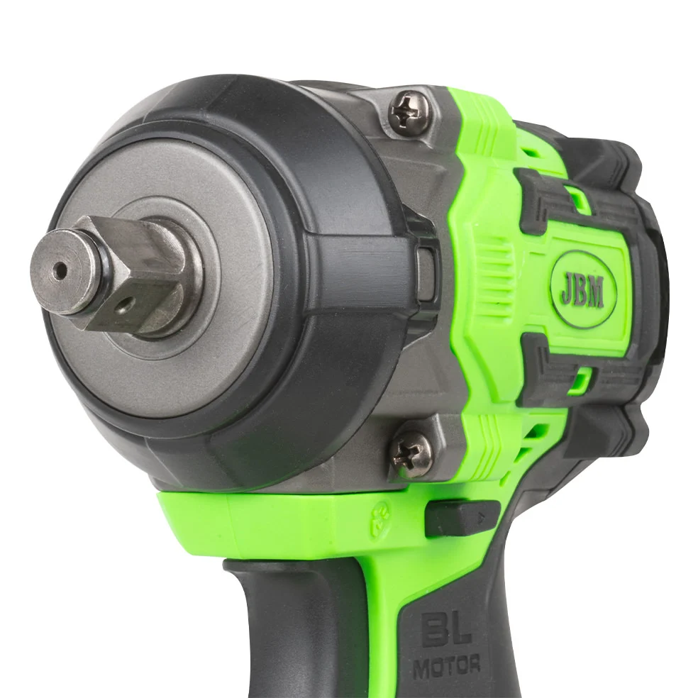 Chave de impacto sem fios de 1/2" com motor sem escovas e binário de 800 Nm - Bateria não incluída - 60046 JBM