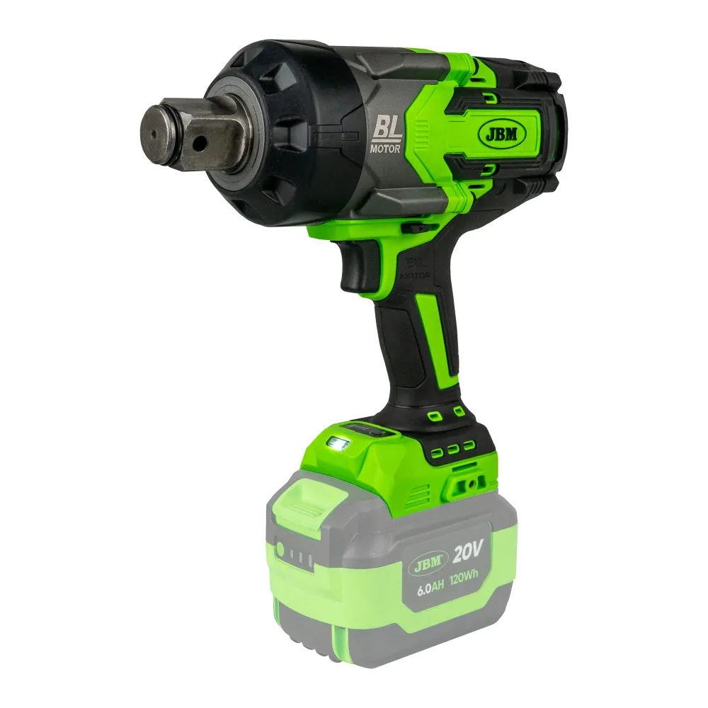 Chave de impacto sem fios de 1" com motor sem escovas e binário de 2300 Nm - 60050 JBM