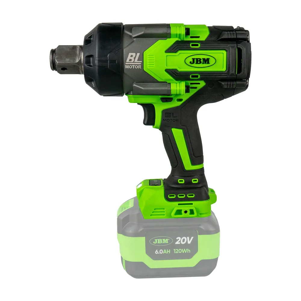 Chave de impacto sem fios de 1" com motor sem escovas e binário de 2300 Nm - 60050 JBM