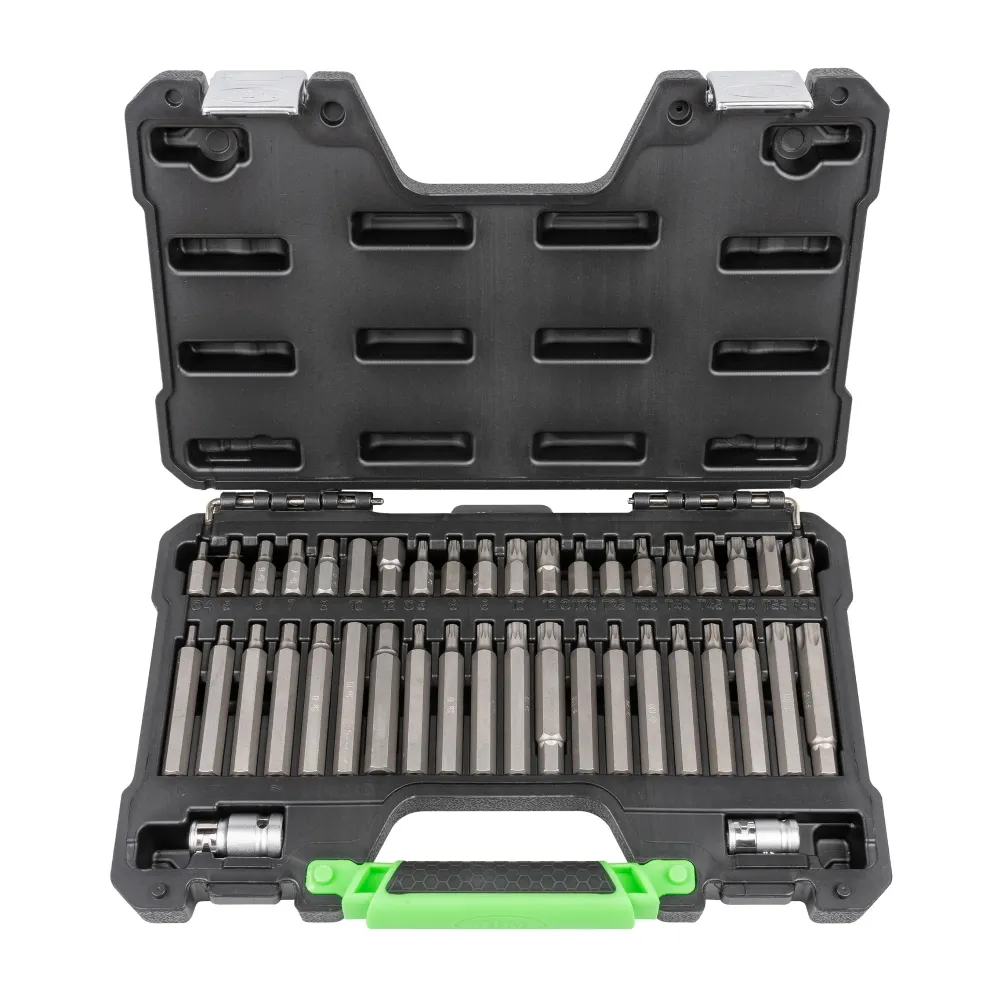 Conjunto de 42 chaves hexagonais, 12 chaves Torx e de fendas - 50983 JBM