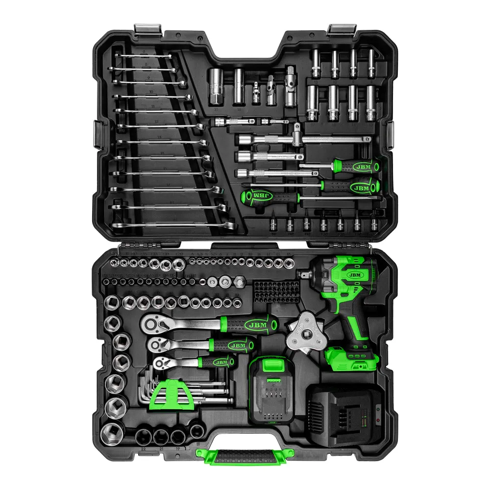 Mala de ferramentas com chave de impacto bateria de 800 Nm - 54863 JBM