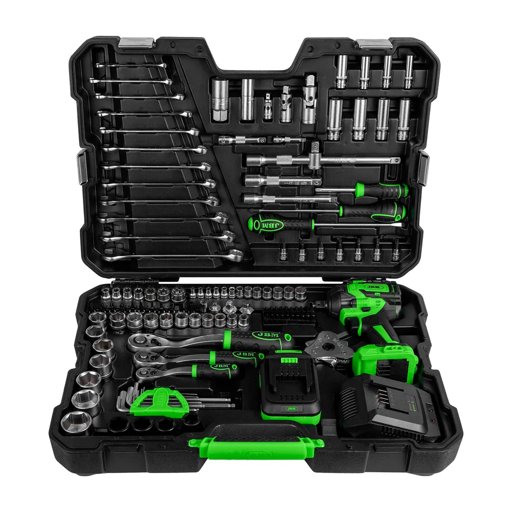 Mala de ferramentas com chave de impacto bateria de 800 Nm - 54863 JBM