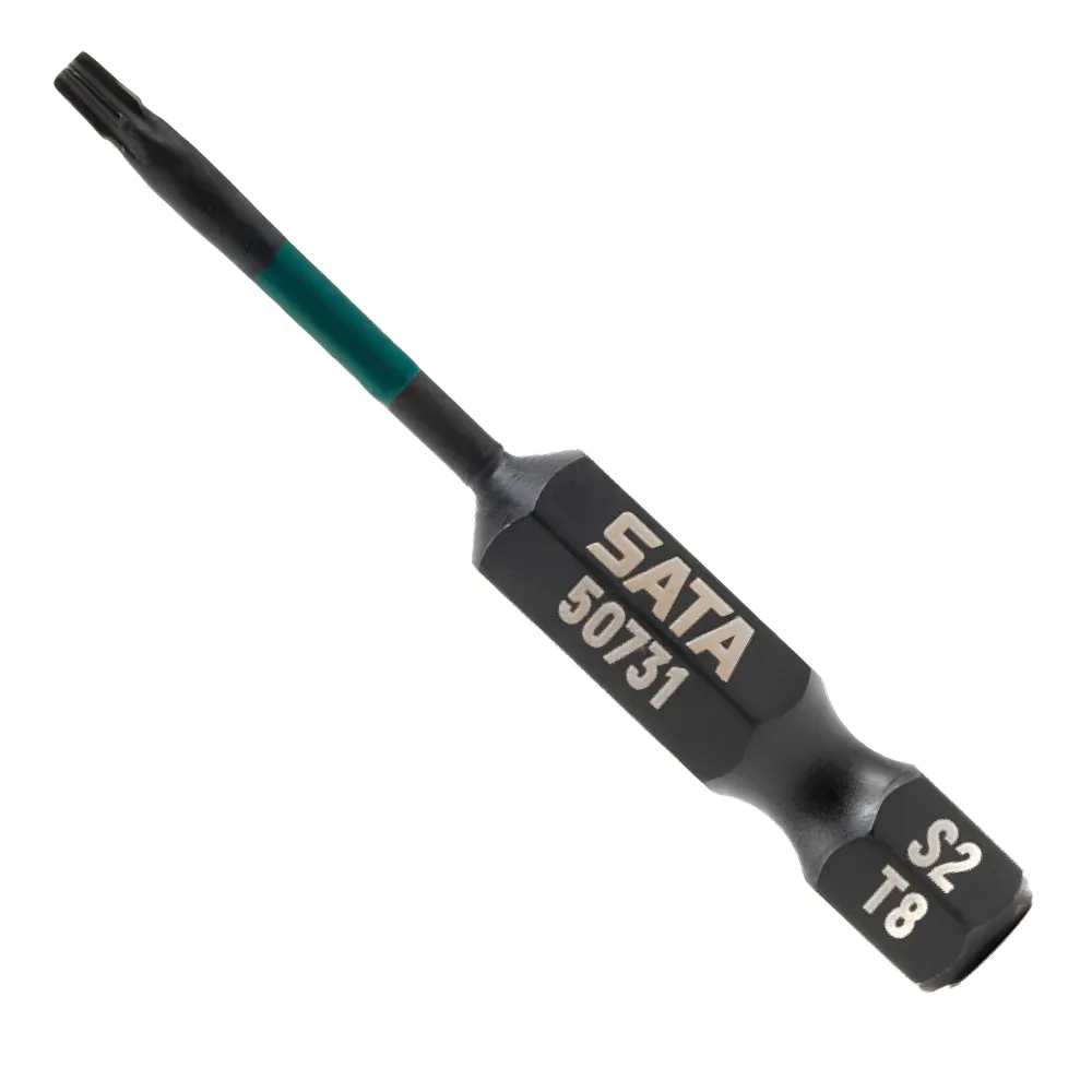 Jogo De Bits Impacto Ponta Torx T10 50mm 5 Peças ST59732 Sata