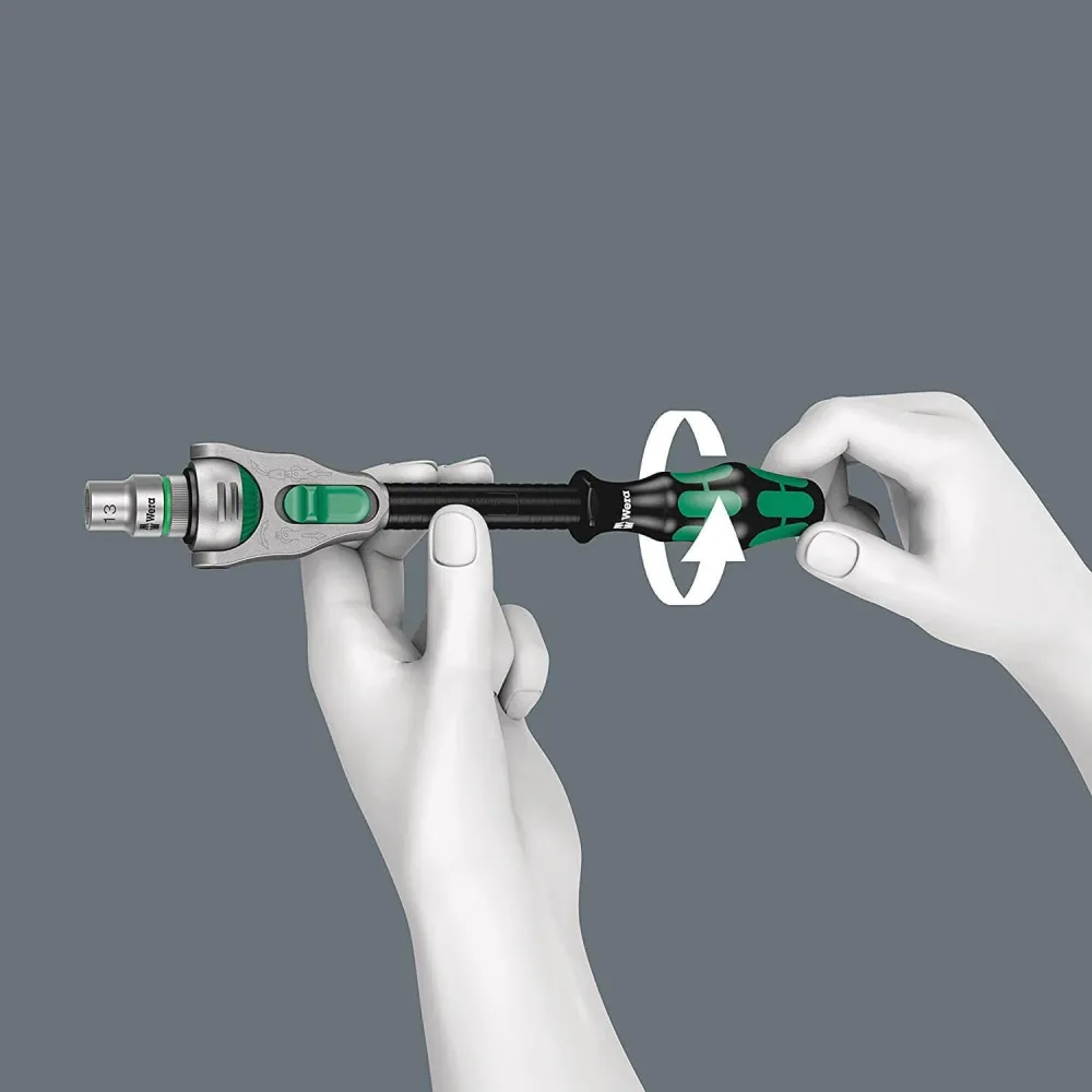 Jogo de catraca com vasos e pontas 28 peças Zyklop Speed Wera 004016