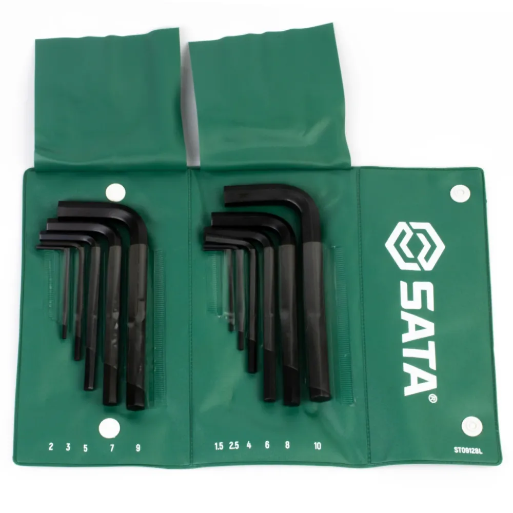 Jogo Chave Hexagonal Curta 11 Peças St09128l Sata