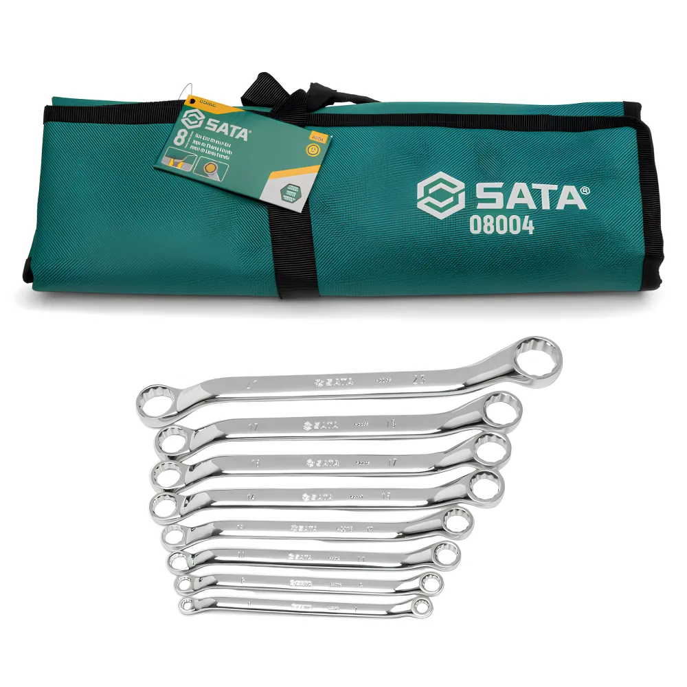 Jogo De Chaves Estrela 6X7 21X23mm 8 Pçs St08004sj Sata