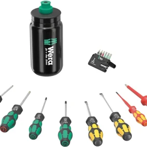 Jogo de chaves de fendas Kraftform XL Bottle 17pcs Wera 9540