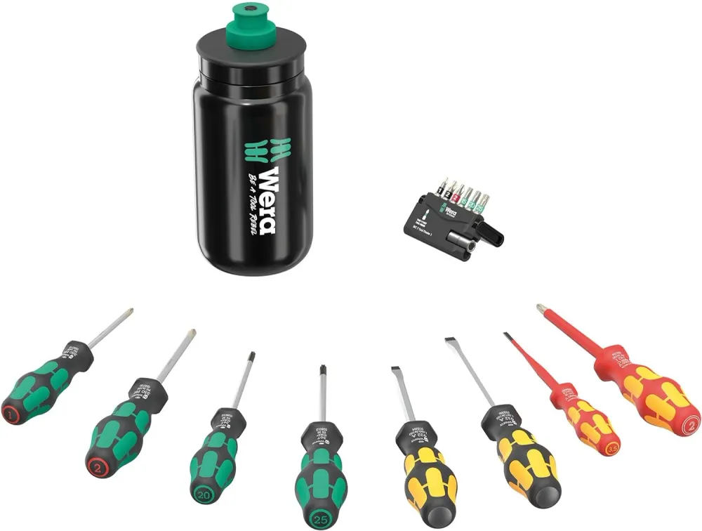 Jogo de chaves de fendas Kraftform XL Bottle 17pcs Wera 9540