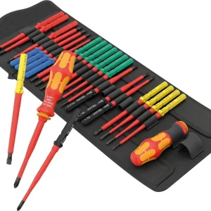 Jogo de chaves de fendas de 26 peças Kraftform Kompakt VDE Wera 006617