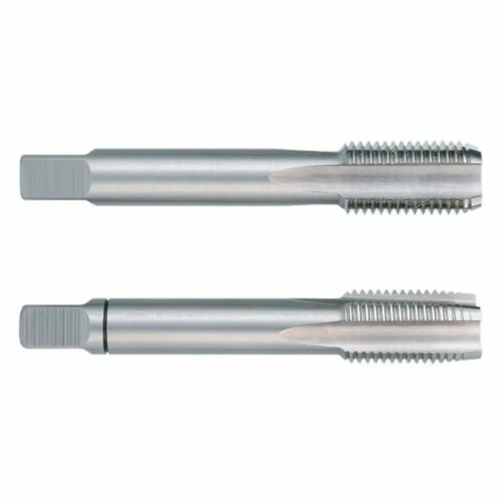 Jogo de machos para roscar manualmente RUKO 6 mm ço de alta velocidade (HSS) DIN 2181 2 Unidades 2 Peças