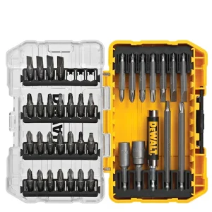 JOGO DE PONTA BITS PARA PARAFUSAR COM 37 PEÇAS DW2163 DEWALT