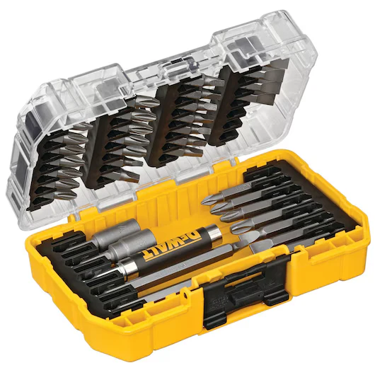 JOGO DE PONTA BITS PARA PARAFUSAR COM 37 PEÇAS DW2163 DEWALT