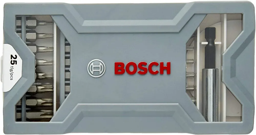 JOGO DE PONTAS BITS EXTRA HARD COM 25 PEÇAS 2607017037 BOSCH
