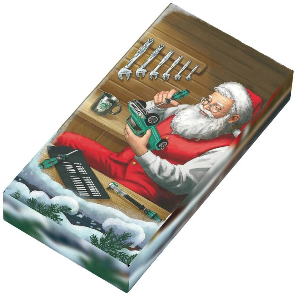 Jogo de pontas com porta-pontas 30 peças Wera Bit-Check 30 Christmas 2022