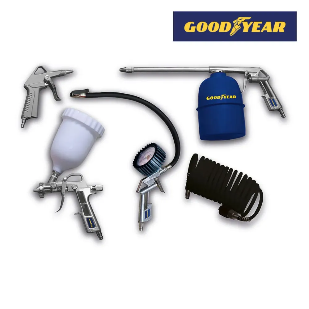 Kit de acessórios para compressor de ar Goodyear Ar Comprimido