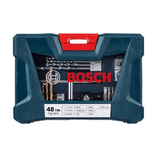 KIT ACESSÓRIOS PONTA/BITS V-LINE COM 48 PEÇAS 2607017411000 BOSCH