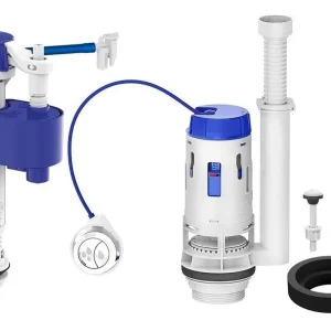 KIT CAIXA ACOPLADA COMPLETO DUAL FLUSH CENSI
