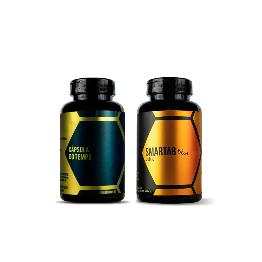 Kit - Coenzima Q10 Cápsula do tempo + Smartab Plus Nação Verde
