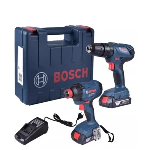 KIT COMBO 18V FURADEIRA GSB + CHAVE IMPACTO GDX 180-LI - 06019G52E2 BOSCH