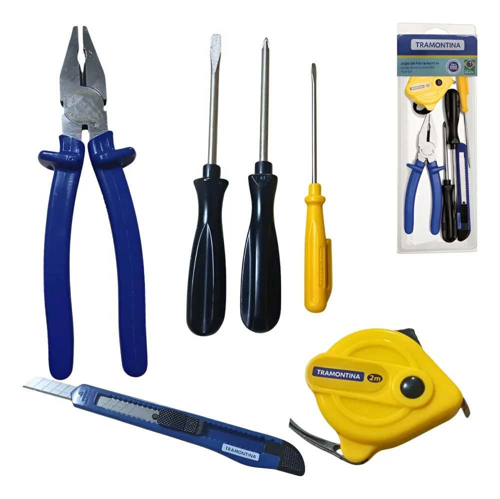 Kit Ferramentas 6 Peças Tramontina