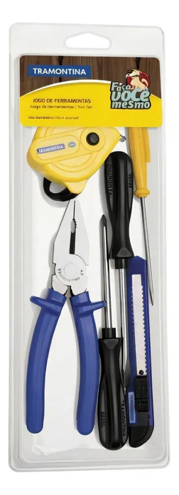 Kit Ferramentas 6 Peças Tramontina