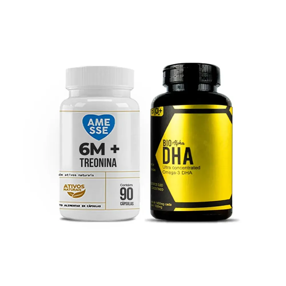 Kit 6M Magnésio + Ômega 3 DHA