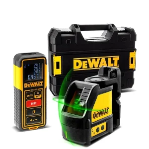 KIT NIVEL 30M + TRENA LASER + CAIXA TSTAK DW0889CG-XJ DEWALT