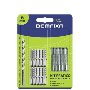 KIT PRÁTICO 6MM 3372 BEMFIXA