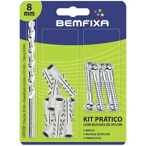 KIT PRÁTICO 8MM 3376 BEMFIXA