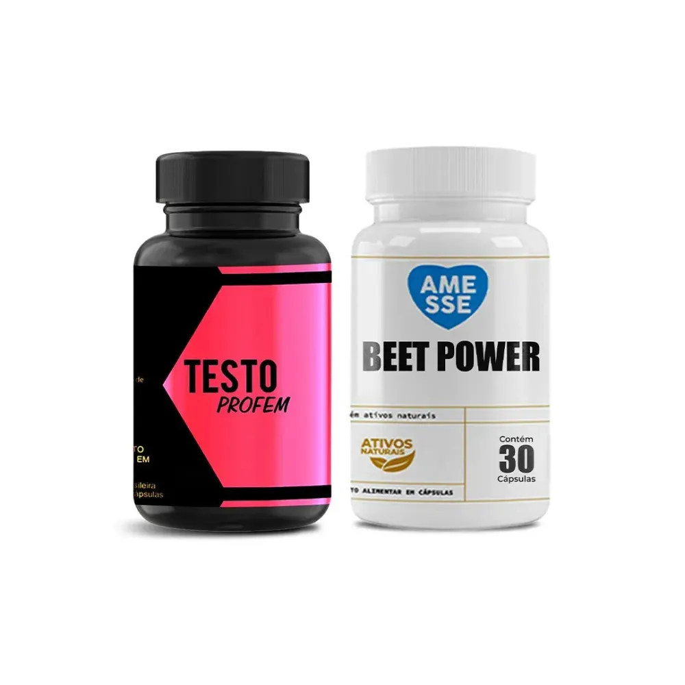 Kit Testoprofem + Beet Power - Nação Verde
