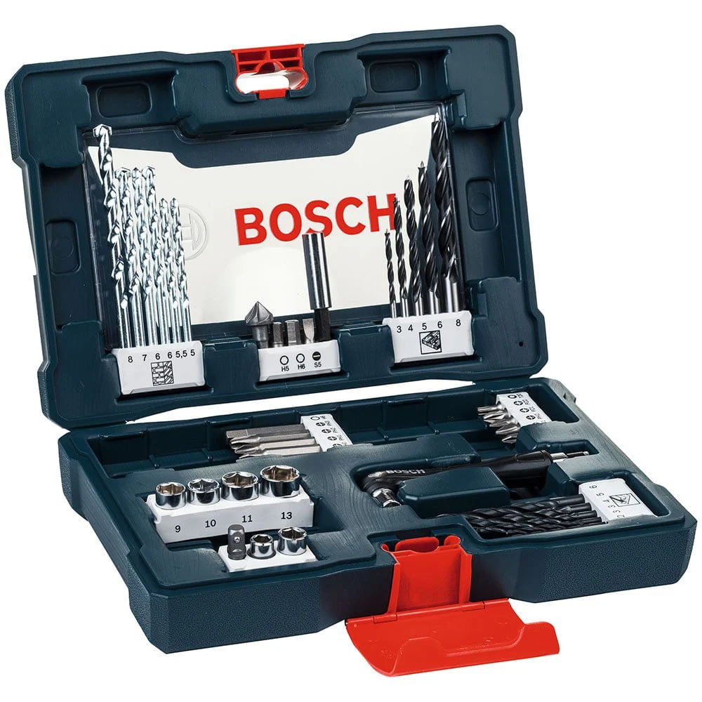 KIT V-LINE PARA PARAFUSAR E PERFURAR COM 41 PEÇAS 2607017396 BOSCH