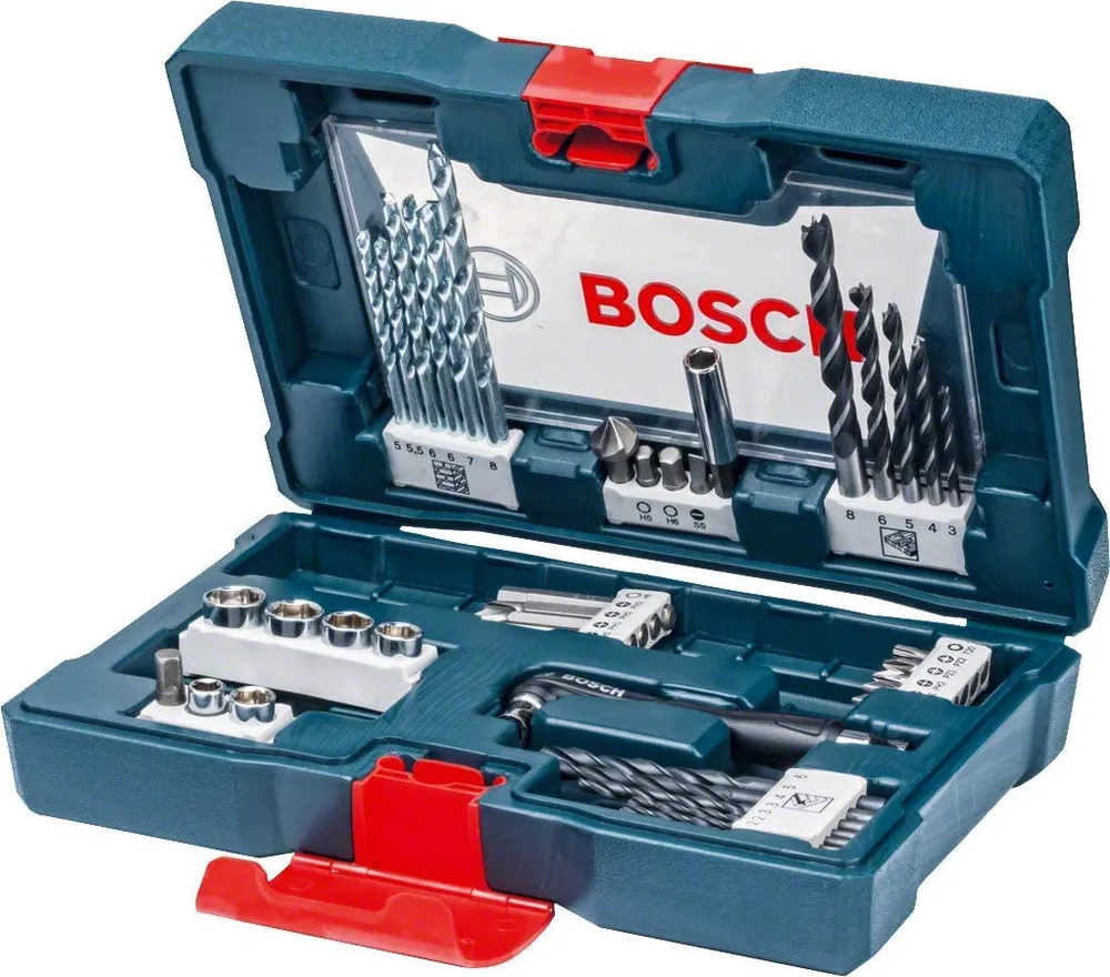 KIT V-LINE PARA PARAFUSAR E PERFURAR COM 41 PEÇAS 2607017396 BOSCH