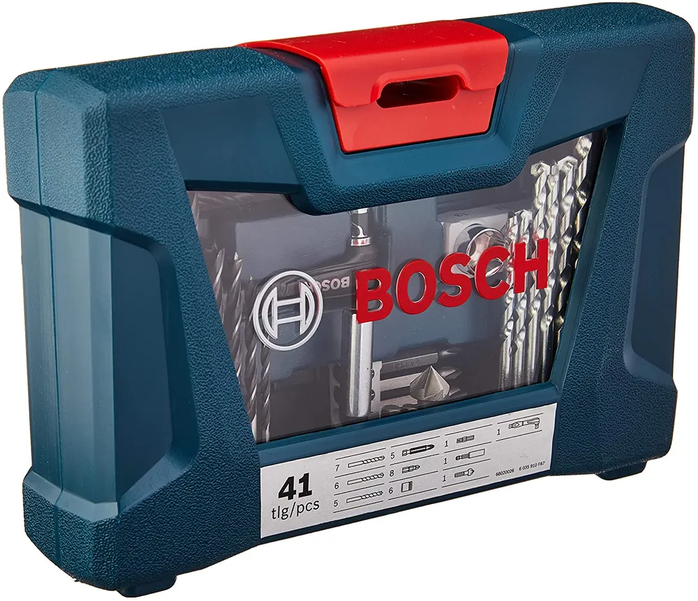 KIT V-LINE PARA PARAFUSAR E PERFURAR COM 41 PEÇAS 2607017396 BOSCH
