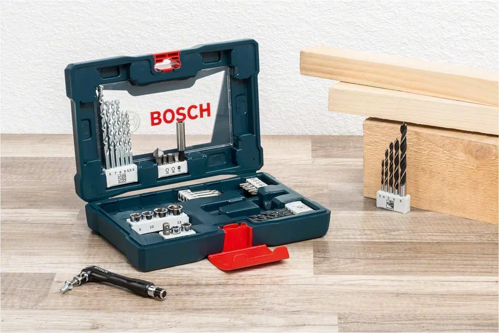 KIT V-LINE PARA PARAFUSAR E PERFURAR COM 41 PEÇAS 2607017396 BOSCH