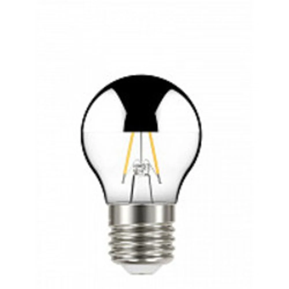 Lampada Led Filamento G45 Defletora 3w Espelhada