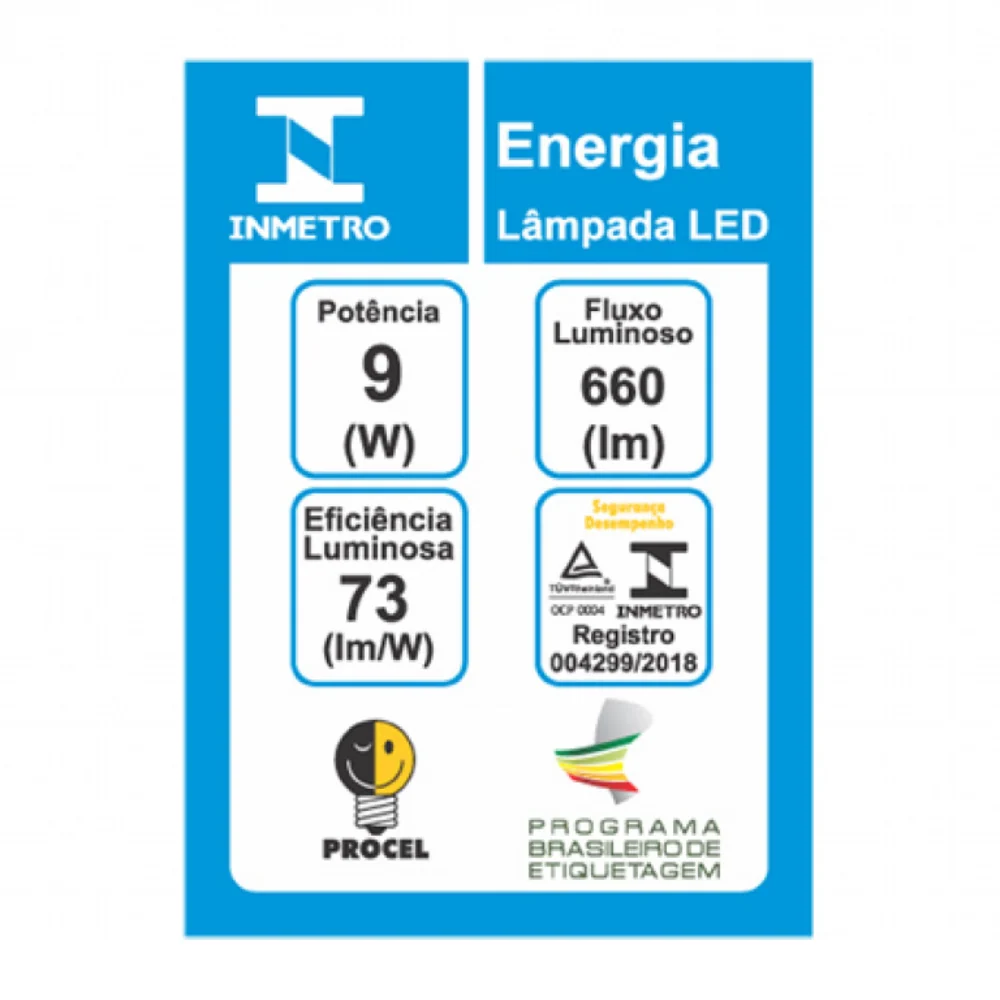 Lampada Led Par 30 9w 2700k