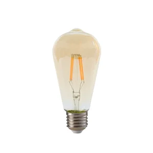LAMPADA LED PHILIPS FILAMENTO DIM LUZ AMBAR 2200K