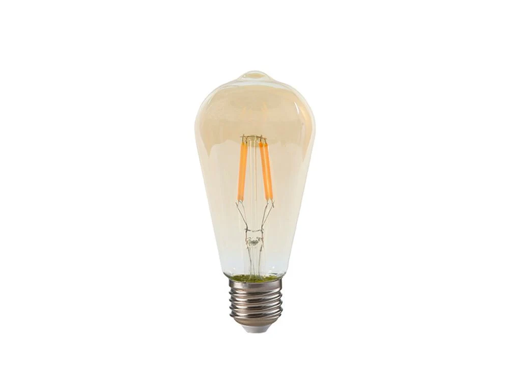 LAMPADA LED PHILIPS FILAMENTO DIM LUZ AMBAR 2200K