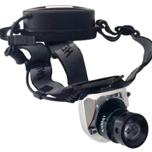 Lanterna Cabeç Capacete recarregável IP65